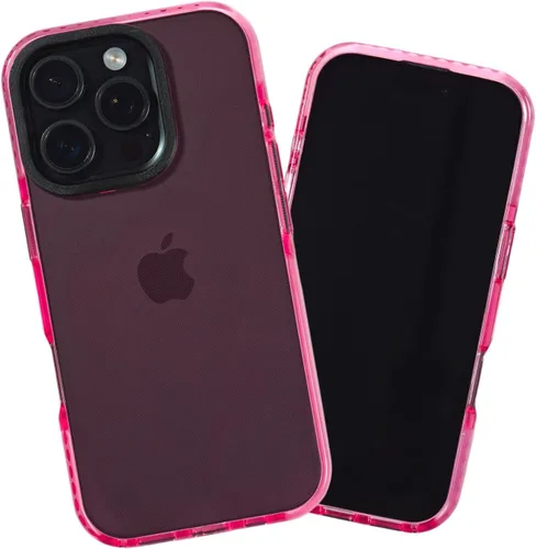 Miniatura 46 de SteepLab Funda de barrera para iPhone 13, protección de 360 grados que absorbe impactos con bisel elevado y colores llamativos (cielo azul brillante)