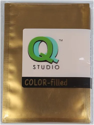 Miniatura 7 de QQ Studio - Bolsas de sellado por calor, bolsas de aluminio Mylar, Dorado
