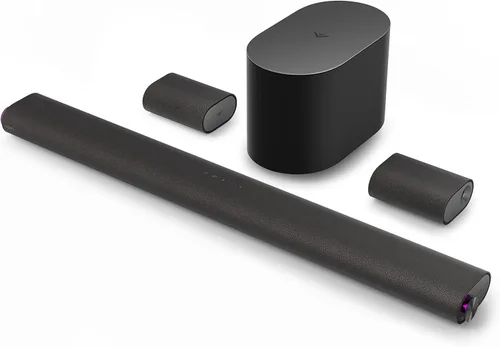 VIZIO 5.1.2 Barra de sonido Elevate con Dolby Atmos, 13 altavoces, subwoofer inalámbrico, Alexa - Modelo 2023, color negro
