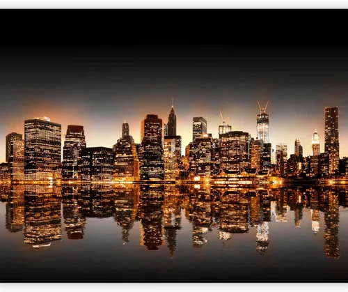 Miniatura 18 de artgeist Mural de pared Nueva York, 77 x 61 pulgadas, adhesivo autoadhesivo para pared, diseño de foto extraíble, decoración del hogar, paisaje