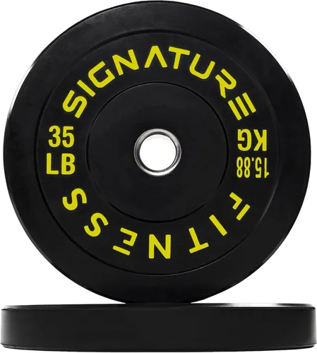 Miniatura 21 de Juego de placas olímpicas de amortiguación Fitvids, placas de peso de 2" para entrenamiento de fuerza y levantamiento de pesas, París o juego