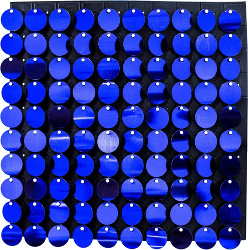 Miniatura 14 de Simply Elegant AestheTech - Panel de pared con lentejuelas brillantes, decoración de pared para bodas, eventos y fiestas temáticas, telón de fondo