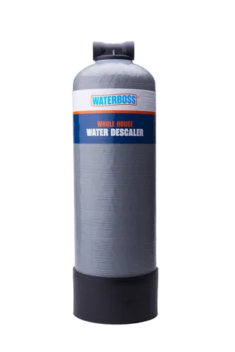 WaterBoss Sistema de descalcificación para toda la casa sin sal - Funciona con filtros de agua de ciudad y pozo - 6 años, 600,000 galones -