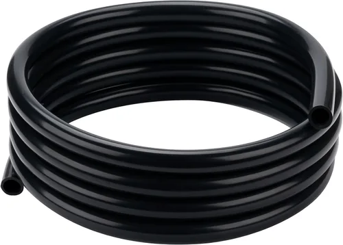 Miniatura 7 de Tubo de silicona de 3/8 pulgadas de diámetro interior × 1/2 pulgadas de diámetro exterior – Manguera flexible negra de grado alimenticio de 10 pies