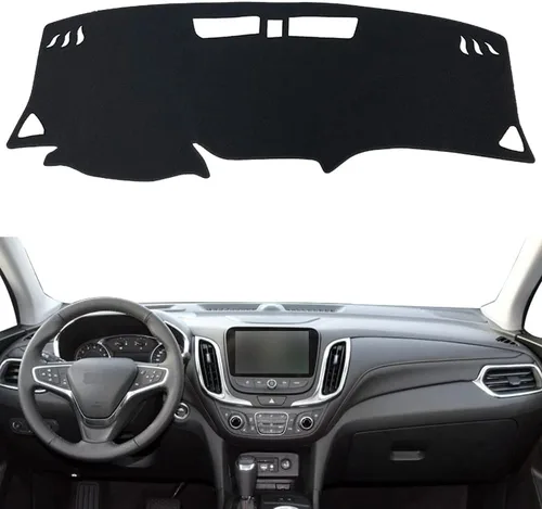 Miniatura 7 de Cubierta de franela para salpicadero, antideslizante, compatible con Chevrolet Captiva Sport 2006-2016