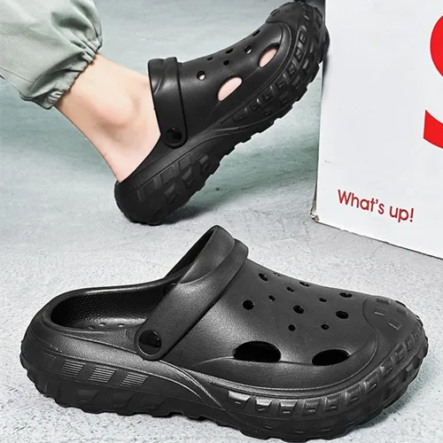 Miniatura 7 de Zuecos de jardín para hombre y mujer, con soporte de arco, suela gruesa, unisex, ligeros, de secado rápido, cómodos, zapatos de agua, zapatos