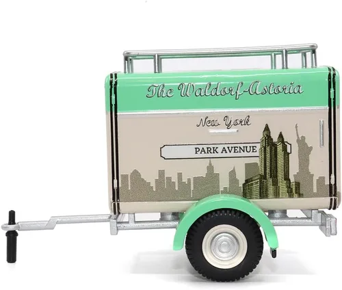 Miniatura 5 de Motor city classics Remolque Waldorf Astoria Escala 1:24 - Verde