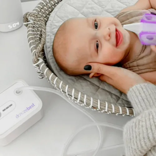 Miniatura 2 de Dr. Noze Best Newborn Nozepiece Seguro para bebés y niños pequeños Solo funciona con el Aspirador Nasal Eléctrico NozeBot