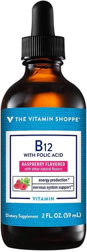 Miniatura 5 de The Vitamin Shoppe Vitamina B12: producción de energía, sistema nervioso y apoyo de glóbulos rojos, vitamina B diaria