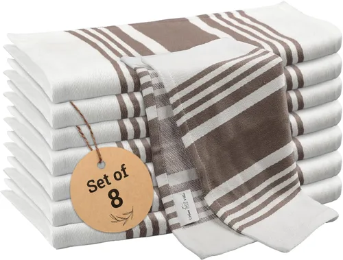 Miniatura 114 de Urban Villa Toallas de cocina 100% algodón, paquete de 6, altamente absorbentes, de secado rápido, súper suaves, de primera calidad, para cocina