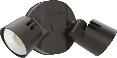 Miniatura 11 de Lithonia Lighting HomeGuard - 2 luces LED de inundación para exteriores, luces LED para exteriores, sensor de atardecer a amanecer, lúmenes Blanco