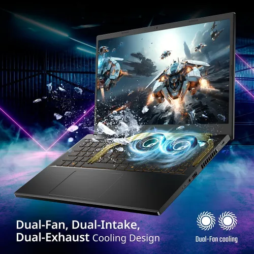 Miniatura 4 de ASUS TUF A16 Laptop para juegos - AMD Ryzen 7 7445HS Beat i7-12650H - RTX 4050 - Teclado retroiluminado RGB - 16" WUXGA 144Hz -32GB DDR5 RAM -2TB