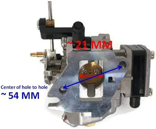 Motor de barco 6E8-14301-00 6E8-14301-01 02 03 04 05 Carburador Assy para Yamaha fuera de borda 9.9, 13.5, 15 caballos de fuerza motor de barco de 2
