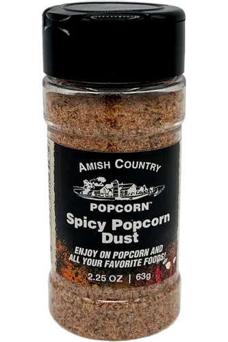 Miniatura 23 de Amish Country Popcorn Paquete variado de condimentos Queso cheddar – 5.1 oz y queso cheddar blanco – Condimento de palomitas de maíz de 3.8 onzas