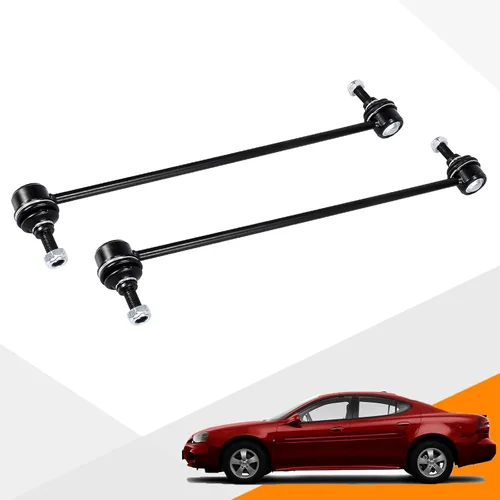 Miniatura 48 de 2 piezas eslabones de barra estabilizadora delantera compatibles con Dodge Ram 1500 4WD 06-10, Ram 1500 4WD 11-17 K80894 5170290AB 5170290AC