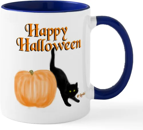 Miniatura 166 de CafePress Sincere Pumpkin Patch Mug Taza de café de cerámica de 11 oz (11.0 fl oz)