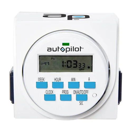 Miniatura 4 de Autopilot - Controlador de temporizador de luz programable digital de 7 días, 2