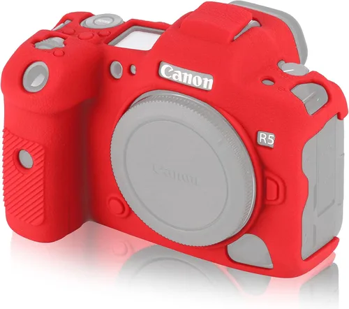 Miniatura 12 de Funda para cámara Canon R5 - Funda protectora de silicona para cámara réflex digital, jaula desmontable, a prueba de golpes, a prueba de polvo
