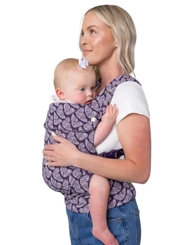 Miniatura 19 de Mabē Monarch Portabebés Ergonómico - Portabebés Infantil Estructurado Suave de Algodón Premium con Diseño Saludable para la Cadera, 3 Posiciones