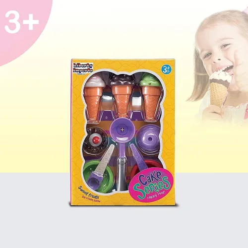 Miniatura 7 de Dulces Regalos Liberty Imports, juego de helados con puesto de comida rápida para niños