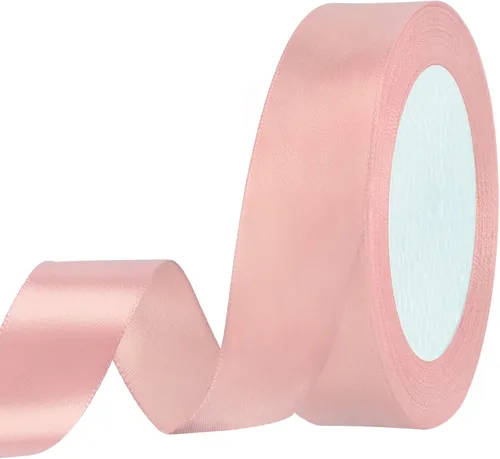 Miniatura 62 de SHOWIN - Cinta de satén morada de doble cara de 1 1/2 pulgadas x 50 yardas continuas para envoltura de regalos, decoración de boda y ramos florales