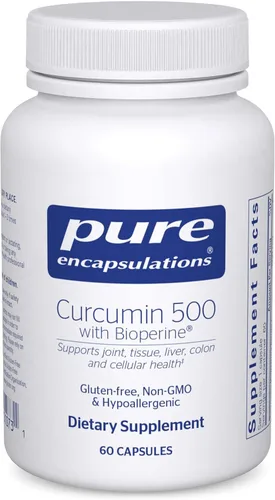 Pure Encapsulations – Curcumina 500 con Bioperina, 1