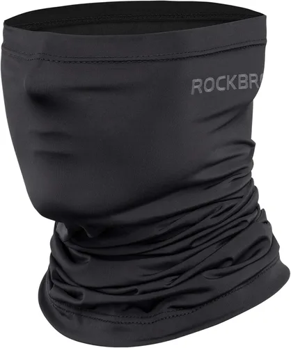 ROCKBROS Polaina refrescante para el cuello, bandana para hombres, polainas de cuello de verano, media cara, bufanda, protección solar UV