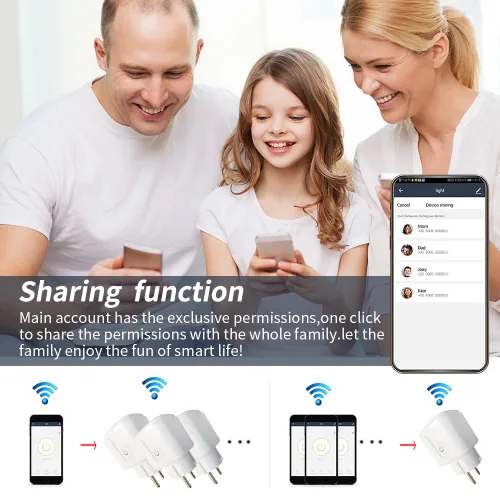 Miniatura 5 de Zigbee - Enchufe inteligente compatible con Alexa, Google Assistant, control de aplicación y voz, requiere ZigBee Hub, UE (16A)