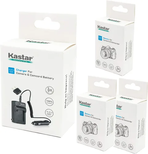 Miniatura 6 de Kastar Batería NP-FH50 (paquete de 3) y kit de cargador para Sony DSLR-A230 DSLR-A330 DSLR-A290 DSLR-A380 DSLR-A390 HDR-TG1E HDR-TG3 HDR-TG5/5V