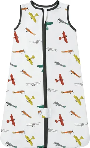 Miniatura 11 de TotAha - Saco de Dormir Ligero, Manta Portátil Elástica, Suave y Acogedora con Cremalleras Seguras de 2 Vías para 0-6-12-24 Meses 0.5 TOG
