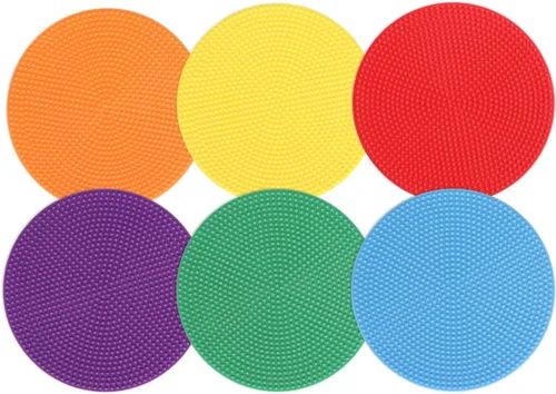Miniatura 13 de Marcadores de punto Emhumn de 4 pulgadas y 9 pulgadas de polietileno para puntos de agilidad para entrenamiento en gimnasio/educación física, baile