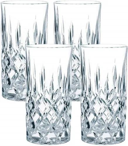 Miniatura 9 de Nachtmann Noblesse Collection Vaso de Whisky, Juego de 4 Vasos de Cristal Transparente, Vaso de 4 Pulgadas para Whisky Escocés, Cóctel, Licor