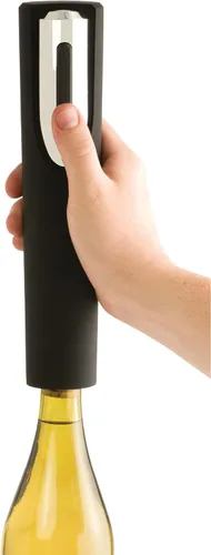 Miniatura 6 de True Vino Drill - Sacacorchos eléctrico con cortador de papel de aluminio, funciona con pilas, abridor de botellas de vino inalámbrico para bar