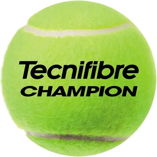 Miniatura 2 de Tecnifibre Campeón pelota de tenis (3 bolas) con tecnología Enduro Code para mayor durabilidad y sensación consistente.