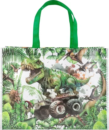 Miniatura 12 de Loveinside Bolsas grandes de regalo recicladas con asas, bolsa de regalo reutilizable para fiestas de cumpleaños para niños, bolsa de compras – 16 x