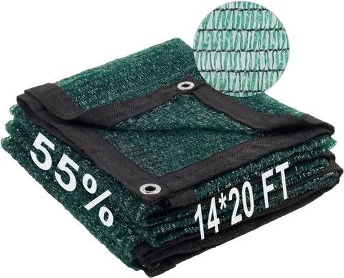 Miniatura 69 de LOVE STORY 6.5 x 6.5 pies, 40% de tela negra para sombra con ojales, malla de malla para jardín, cubierta de plantas, invernadero y patio
