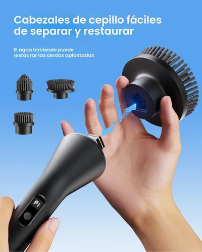 Miniatura 5 de Leebein Cepillo Eléctrico Giratorio, Nuevo Cepillo de Limpieza Inalámbrico 2025, Cepillo para Baño, Cepillo de Ducha Impermeable IPX7 con 7
