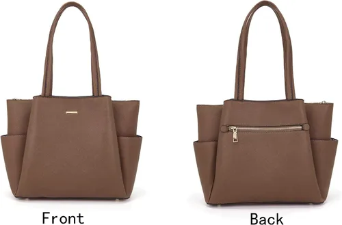 Miniatura 6 de Bolsos de mano para mujer, juego de bolso y cartera, bolsas de hombro grandes, bolsos cruzados, carteras