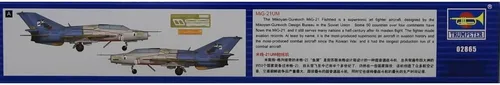 Miniatura 2 de Trumpeter Kit de modelo de caza MiG-21UM