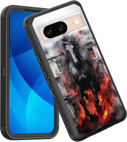Miniatura 64 de Funda para Pixel 7a, a prueba de golpes, 3 capas, protección de cuerpo completo, resistente, de alto impacto, para Google Pixel 7a de 6.1 pulgadas
