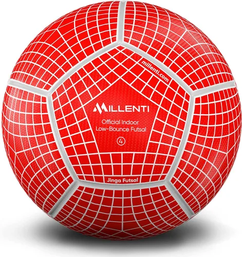 Miniatura 15 de Balón de fútbol Millenti tamaño 5 – Reverse Bend-It – Balón de fútbol con alta visibilidad, fácil de rastrear – Balones de fútbol oficial con unión