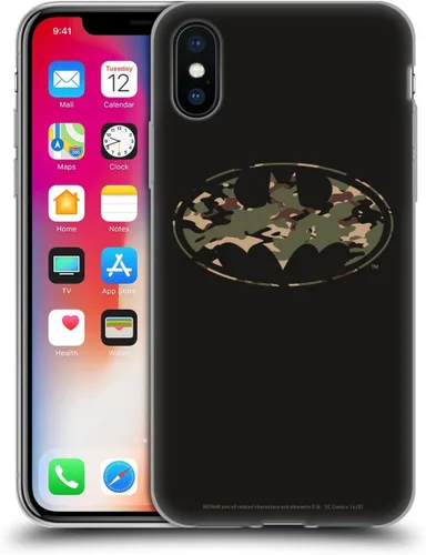 Miniatura 73 de Head Case Designs Funda de gel con licencia oficial de Batman DC Comics Bat Signal Logos [protección de grado militar] compatible con Apple iPhone 7