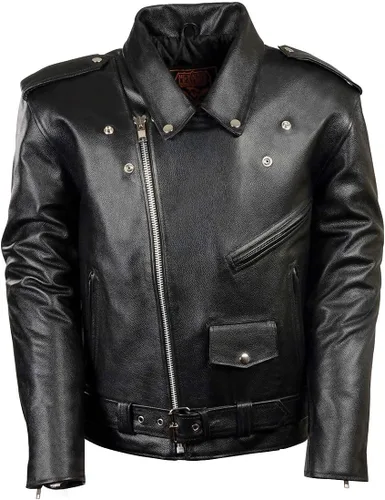 Miniatura 9 de Milwaukee cuero para hombre motocicleta