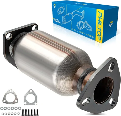 Miniatura 60 de PHILTOP Kit de convertidor catalítico de alto flujo apto para 2001-2005 Civic 1.7L DX/GX/HX/LX/LX Special Edition/Value Package (modelos execept EX)