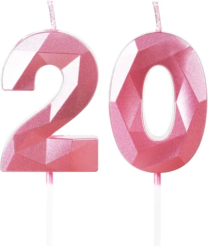 Miniatura 280 de Velas de cumpleaños número 15, velas número 15, velas de feliz cumpleaños de oro rosa para pastel, decoraciones de cobertura de pastel de diseño 3D