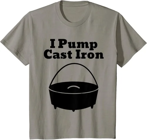 Miniatura 24 de I Pump - Camiseta de hierro fundido para cocinar al horno holandés