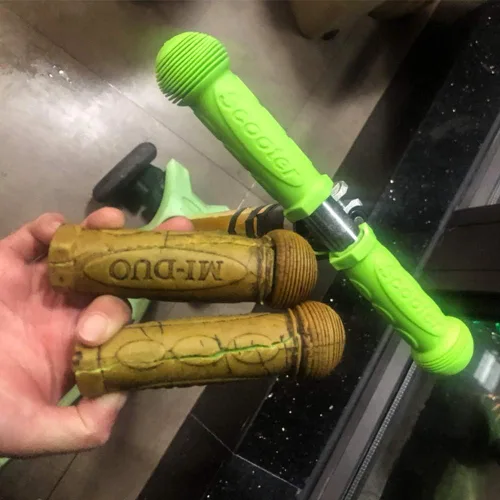 Miniatura 2 de Manillar de Agarre para Patinete 1 Par de Agarre para Bicicleta Adecuado para Patinetes Infantiles de 2-3-4 Ruedas, Bicicletas para Niños, Coche