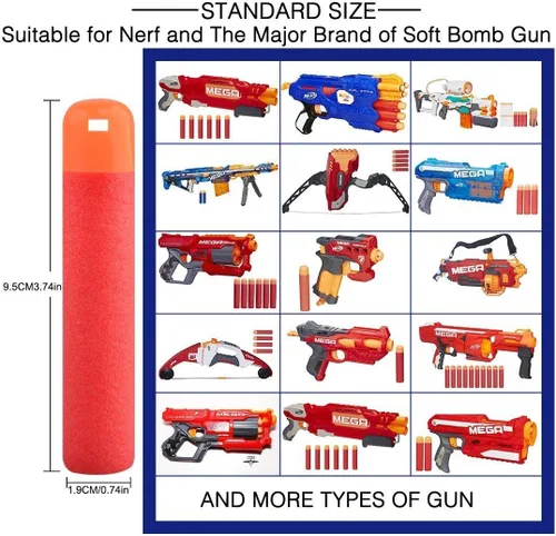 Miniatura 2 de Mega Dart Refill Pack for N-Strike Mega Series