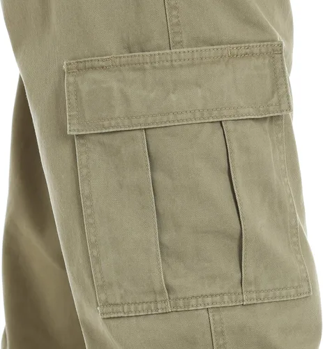 Miniatura 5 de Wrangler Authentics pantalones cargo de sarga rectos holgados de primera calidad para hombre