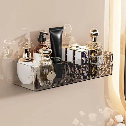 Lae Nuvole Organizador de Caddy de Baño Montado en la Pared, Estante de Ducha Adhesivo para Caddy de Ducha Interior, Organizadores de Baño de
